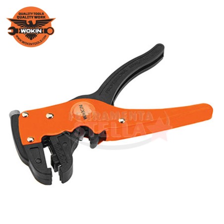 PINZA CRIMPATRICE PROFESSIONALE A CRICCHETTO - WOKIN - x CABLAGGIO CAVI PLUG 