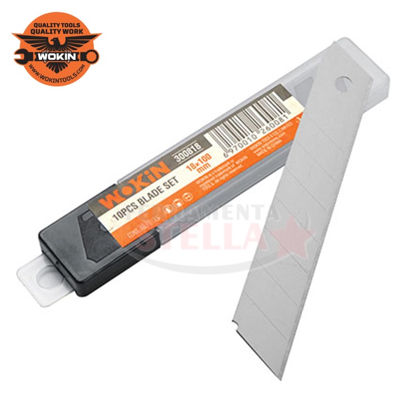 CUTTER LAME LAMA DI RICAMBIO A SPEZZARE DA MM 25 - WOKIN - PER TAGLIERINO TAGLIA CARTONGESSO
