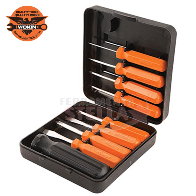 CACCIAVITE GIRAVITE 9 IN 1 SET ASSORTIMENTO - WOKIN - IMPRONTE TA 1,6/3/5/6 PH 0/1/2