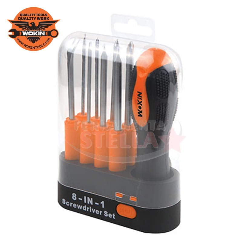 CACCIAVITE GIRAVITE 8 IN 1 SET ASSORTIMENTO - WOKIN - IMPRONTE TA 4/5/6 PH 0/1/2/3