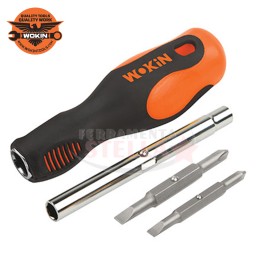 CACCIAVITE GIRAVITE 6 IN 1 SET ASSORTIMENTO - WOKIN - IMPRONTE CROCE e FISSO DOPPIA