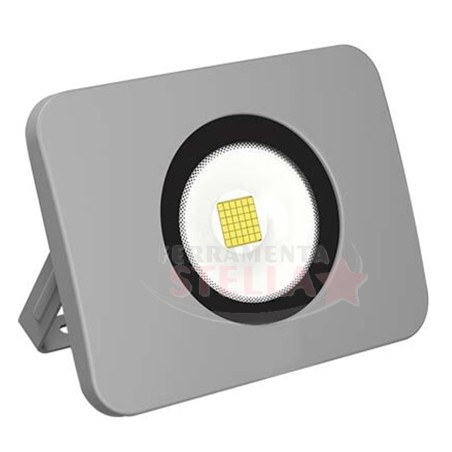 PROIETTORE FARETTO FARO A LED SLIM ALLUMINIO - 30 W 4K - LUCE NATURALE - IP65