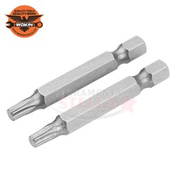 INSERTO BITS PUNTA TORX ATTACCO 1/4 DA MM 50 AVVITAMENTO - MISURA T30 - PEZZI 2 WOKIN