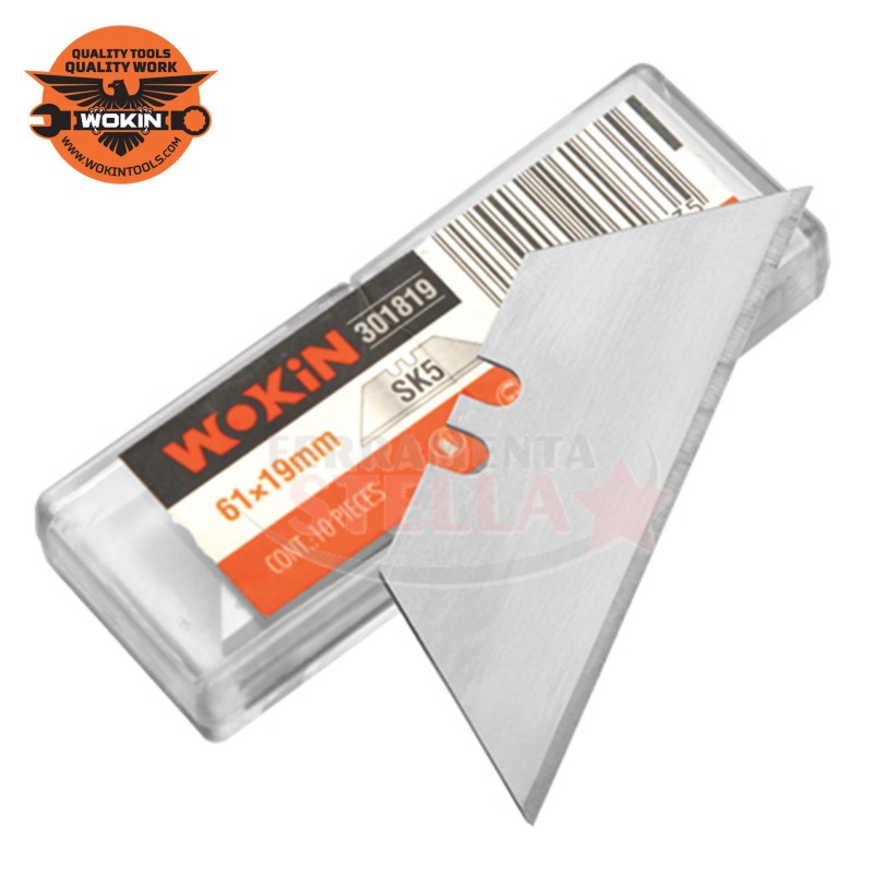 CUTTER LAME LAMA DI RICAMBIO A SPEZZARE DA MM 18 - WOKIN - PER TAGLIERINO COLTELLINO