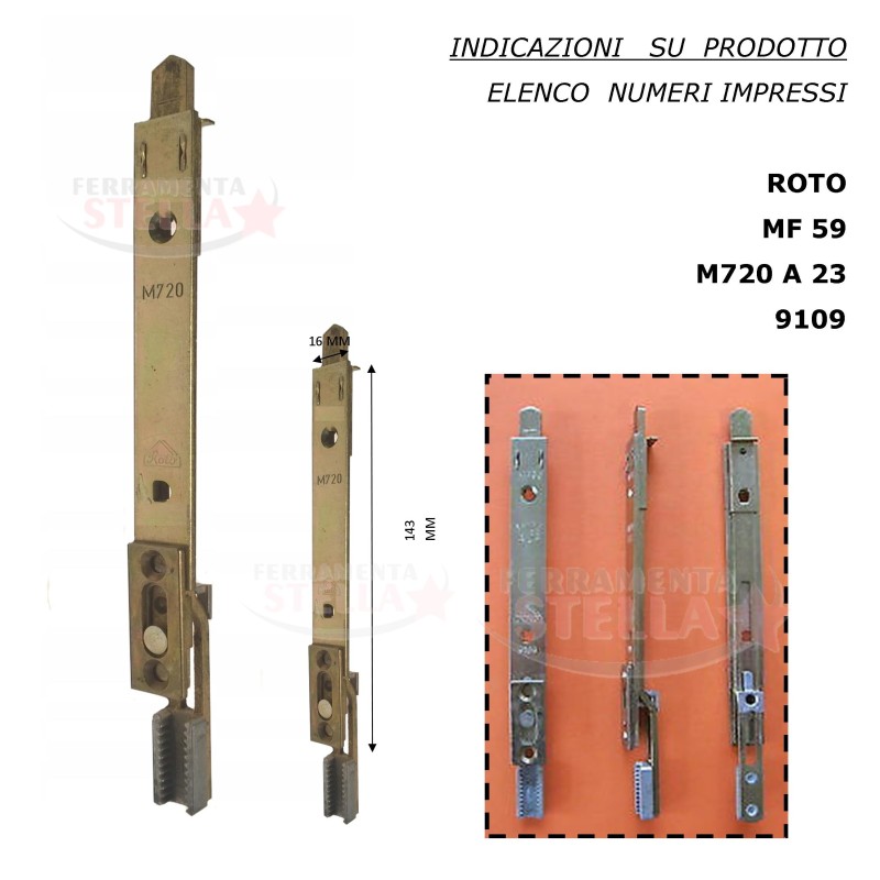 TERMINALE SUPERIORE DI FINE CORSA 90 GRADI M720 A11 008 PER ARTICOLI ROTO