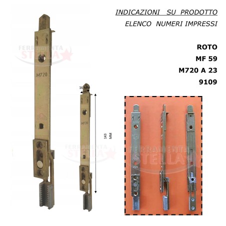 TERMINALE SUPERIORE DI FINE CORSA 90 GRADI M720 A11 008 PER ARTICOLI ROTO