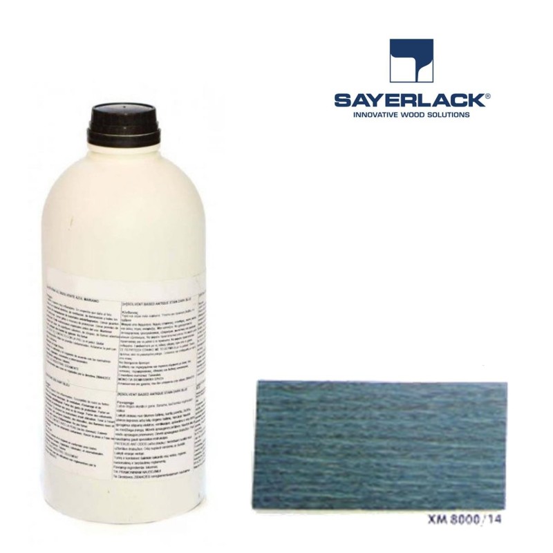 COLORANTE PIGMENTI TINTA - SAYERLACK - XM8000/14 - BLU NOTTE - x VERNICI A SOLVENTE POLIURETANICHE 
