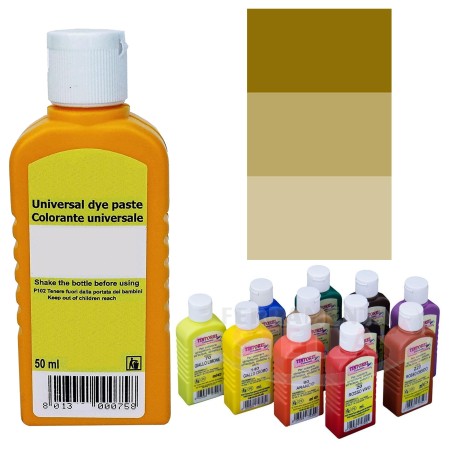 COLORANTE PASTA UNIVERSALE ACEM TUBETTO DA 50 ML X TUTTI I TIPI DI PITTURA SMALTI E VERNICI - GIALLO OSSIDO
