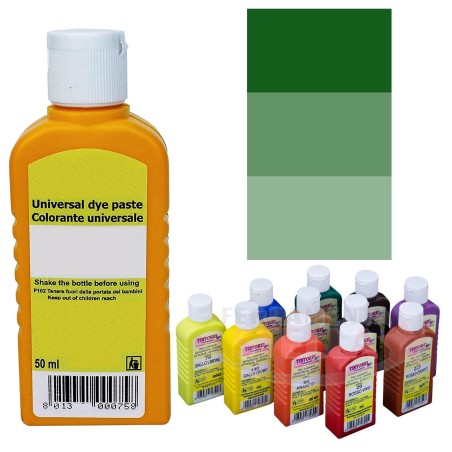 COLORANTE PASTA UNIVERSALE TUBETTO DA 50 ML - NERO - x PITTURA E SMALTI ACQUA E SOLVENTE