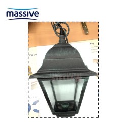 LAMPADA A SOSPENSIONE LANTERNA PER PATIO - VERDE - 60W MAX - MASSIVE 2