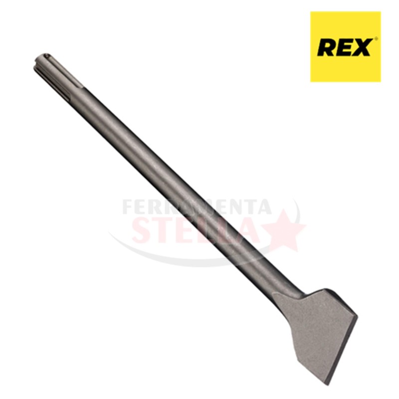 SCALPELLO PIATTO EXTRA LARGO  SDS - MAX FORGIATI