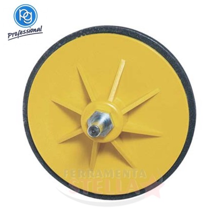 PLATTORELLO X TRAPANO FISSAGGIO IN VELCRO 125 MM POGGI