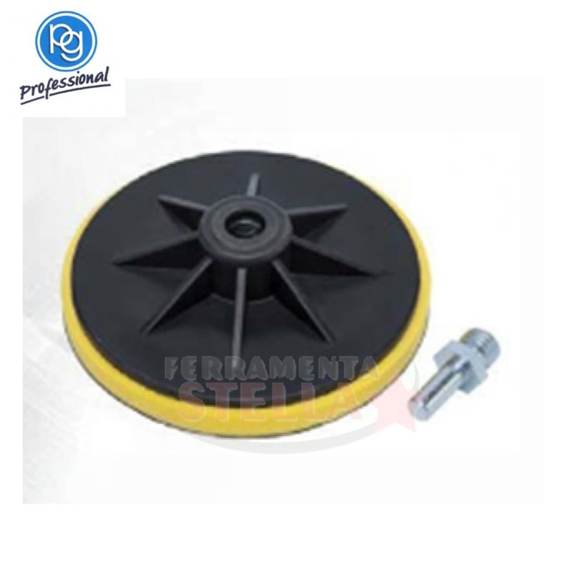 PLATTORELLO X TRAPANO FISSAGGIO IN VELCRO 125 MM POGGI