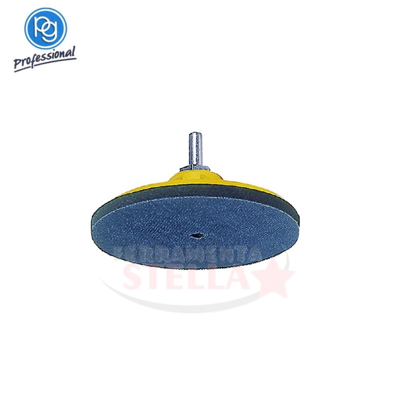 PLATTORELLO X TRAPANO FISSAGGIO IN VELCRO 125 MM POGGI