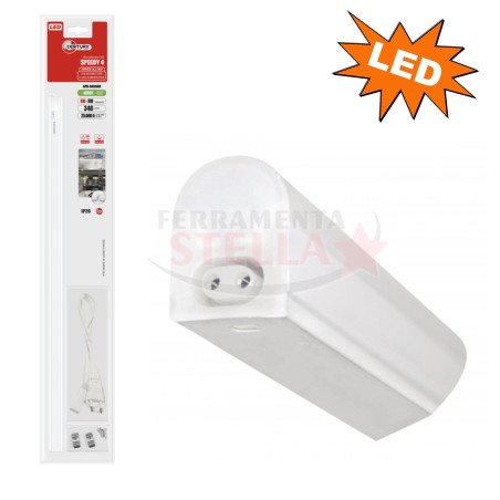 PLAFONIERA SLIM LED 4 W SOTTOPENSILE CUCINA PENSILE CON INTERRUTTORE REGLETTE - LUCE NATURALE