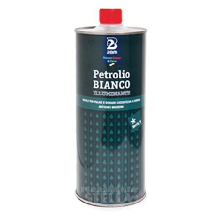 PETROLIO BIANCO LAMPANTE PER LANTERNE CANDELE DILUENTE VERNICI 1000 ML 