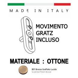 CREMONESE MANIGLIA MANIGLIE FINESTRA FINESTRE BALCONI BALCONE BRONZO BRONZATA