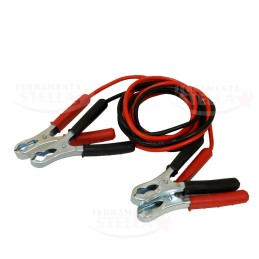 COPPIA CAVI CAVO MORSETTI COLLEGAMENTO BATTERIA AUTO MOTO AVVIAMENTO FANTON