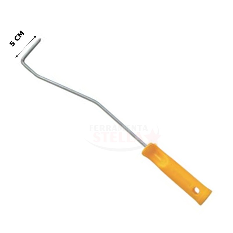 MANICO PER RULLO RULLINO PITTURA SMALTO VERNICE DIAMETRO 5 CM
