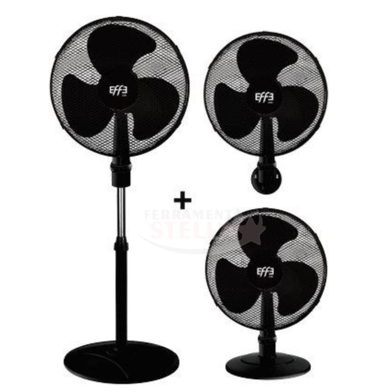 VENTILATORE A PIANTANA - DIAMETRO 40 -COLORE BIANCO -  ARTICOLI PER L'ESTATE