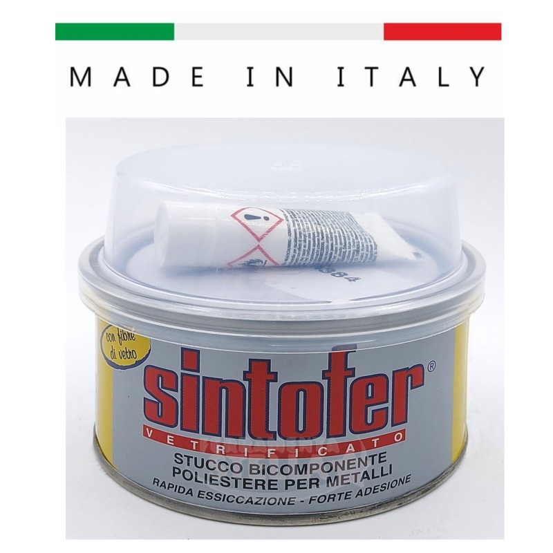 STUCCO VETRORESINA RIPARAZIONE RESINA POLIESTERE FIBRA VETRO MOTO AUTO BARCHE