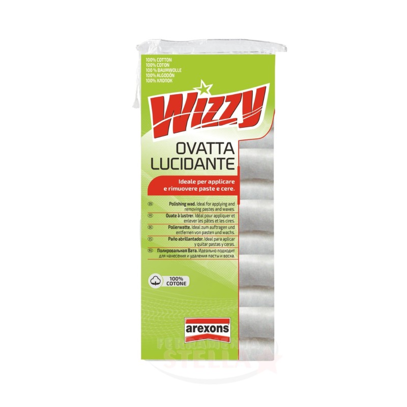 OVATTA LUCIDANTE WIZZY IDEALE PER APPLICARE PASTE E CERE - AREXSONS