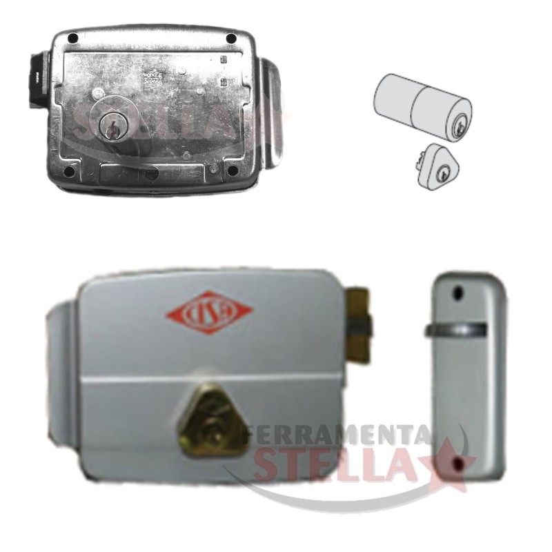 SERRATURA ELETTRICA CISA 11021 PORTA PORTONCINO INGRESSO FERRO LEGNO - Entrata 40 - LATO DESTRO