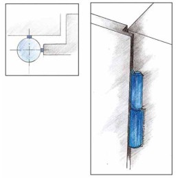 Cerniere da saldare a 2 ali perno sfilabile
