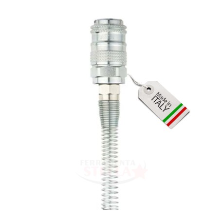 INNSETO RAPIDO MASCHERINA MASCHIO 63/MF - PER TUBO ARANCIO A SPIRALE DA MM 6 x 8 - ANI