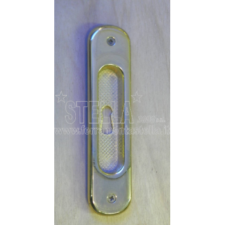 maniglia incasso f/chiave colombo oro lucido | ferramentastella.com
