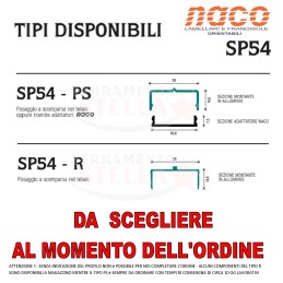 COMANDO ORIENTABILE 3 LAMELLE NACO PER VETRO TIPO 15 LAMELLA IN VETRO DA 15 CM