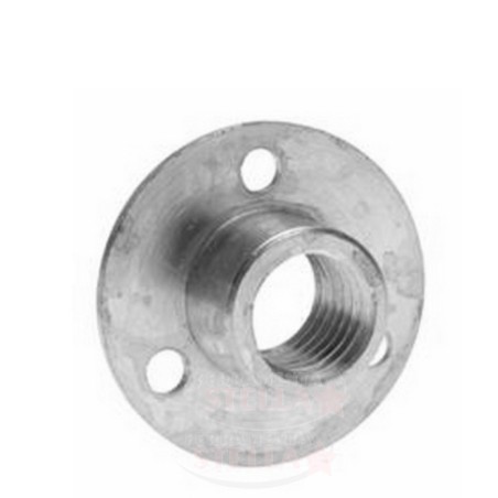 RONDELLA DI FISSAGGIO PER PIEDINI IN OTTONE AD AVVITARE - M 10 COLORE ZINCATO - DIAMETRO 30 MM