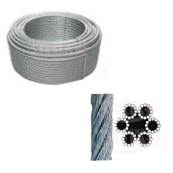 FILO FUNE CAVO FERRO ZINCATO ÿ 1,10 MM 25 MT MATASSINA MATASSA ROTOLO MULTIUSO
