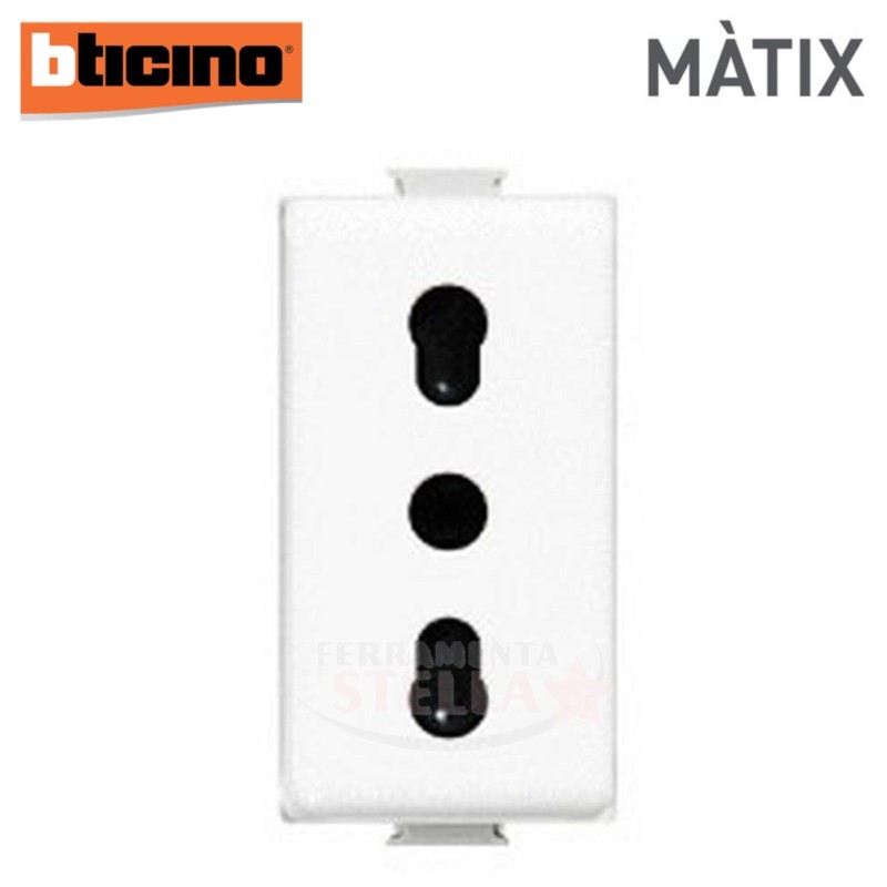 MATIX - FALSO POLO - AM5000 - ORIGINALE BTICINO - BIANCO