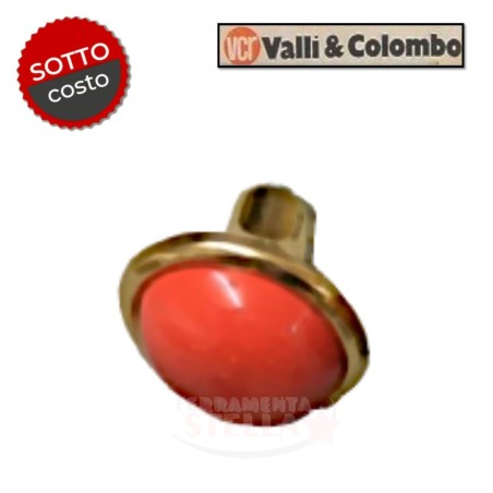 ottone lucido e rosso 