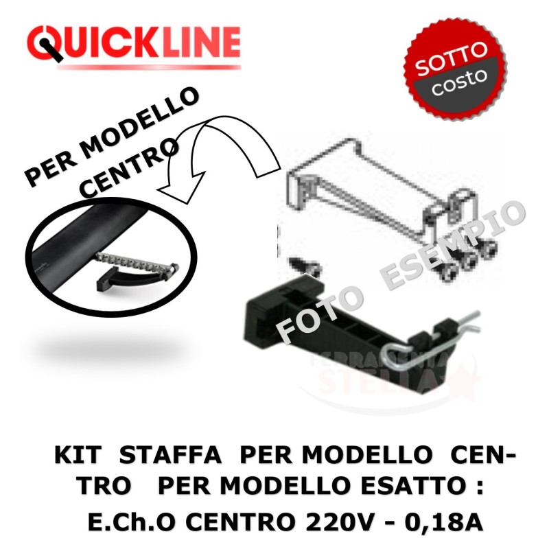 KIT VASISTAS WASISTAS IN METALLO x EChO CENTRO QUICK LINE