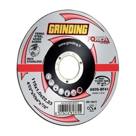 MOLA DISCO TAGLIO SBAVO 230 X 1,9 X 22 MM FERRO METALLO INOX SMERIGLIATRICE- GRINDING