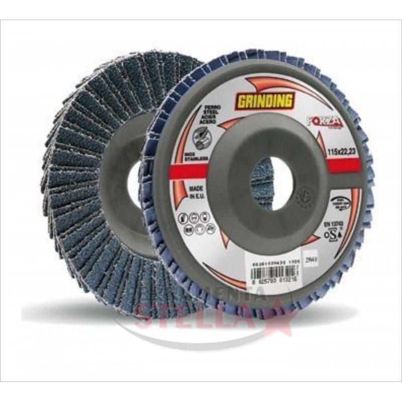 DISCO LAMELLARE CORINDONE RESINA ABRASIVI x SMERIGLIATRICE FLEX GR 80