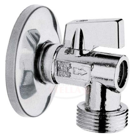 RUBINETTO A SFERA CON PORTAGOMMA PESANTE 1/2" PER GIARDINO ESTERNO