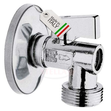 RUBINETTO A SFERA CON PORTAGOMMA PESANTE 1/2" PER GIARDINO ESTERNO