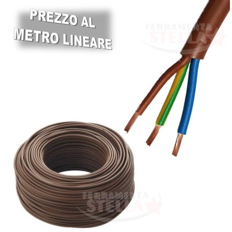 CAVO ELETTRICO ANTIFIAMMA MULTIPOLARE FROR GRIGIO 3 x 1,5 mm