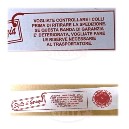 NASTRO ADESIVO SCOTCH SILENZIOSO PROFESSIONALE - 50 X 66 MT - FRAGILE - SCRITTA ROSSA