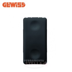 DEVIATORE NERO GW 21576 GEWISS 1P 16AX SYSTEM - SERIE SYSTEM