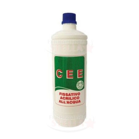 ISOLANTE FISSATIVO ALL'ACQUA FONDO MURALE MURO PITTURA VERNICE ANCORANTE 1 LT