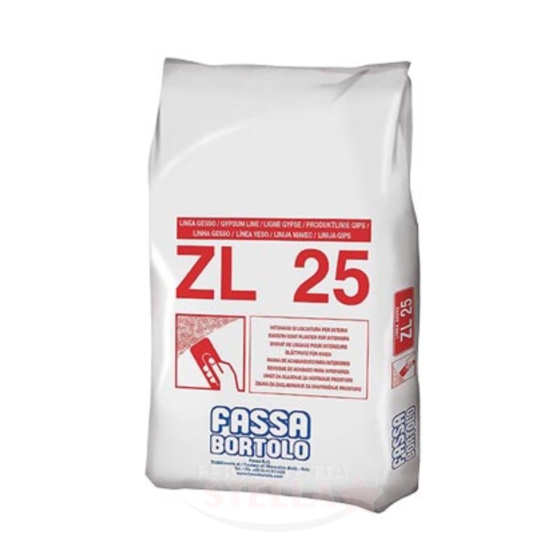 INTONACO FINITURA  5 KG FASSA BORTOLO ZL 25 - BIANCO 