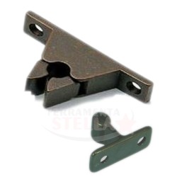 PINZA GANCIO FERMA BLOCCA PORTA OTTONE PORTE INTERNE FERMAPORTA BRONZO FINESTRA