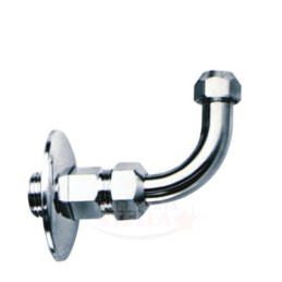 RUBINETTO FILTRO CON SNODO CROMO - 1/2 M -  PER LAVELLO SOTTOLAVABO