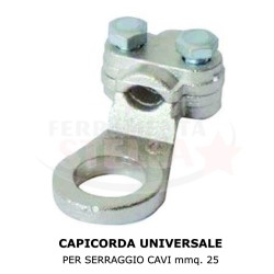 CAPICORDA CAPOCORDA CAPI CORDA UNIVERSALI MM 25 x FILO SALDATRICE
