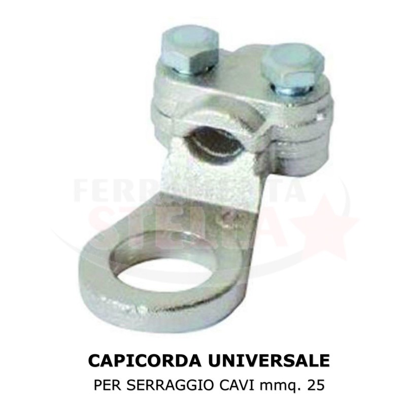 CAPICORDA CAPOCORDA CAPI CORDA UNIVERSALI MM 25 x FILO SALDATRICE