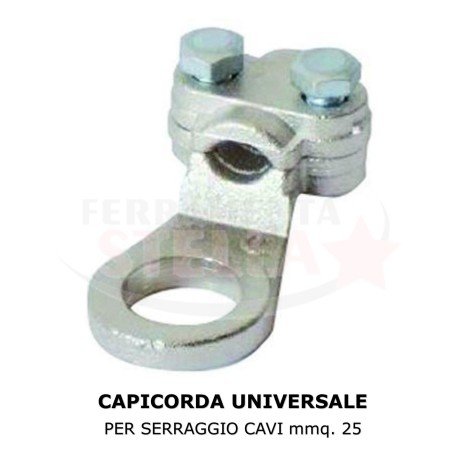 CAPICORDA CAPOCORDA CAPI CORDA UNIVERSALI MM 25 x FILO SALDATRICE